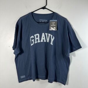 Life is Good Crusher Tee “Gravy”